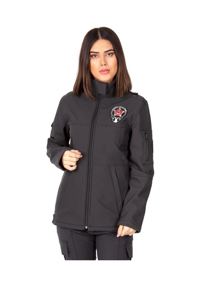 Yeni Tip Kamu Özel Güvenlik Kadın Softshell Mont