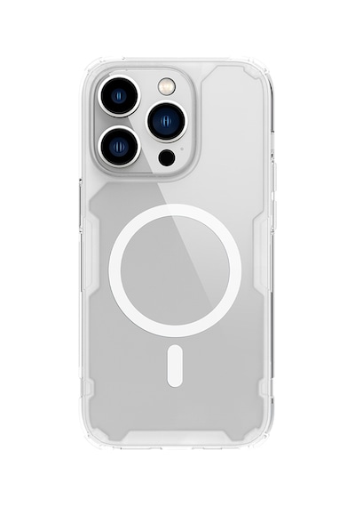 Nillkin Apple Uyumlu iPhone 14 Pro Max Magsafe Özellikli Nature Tpu Pro Kapak Şeffaf