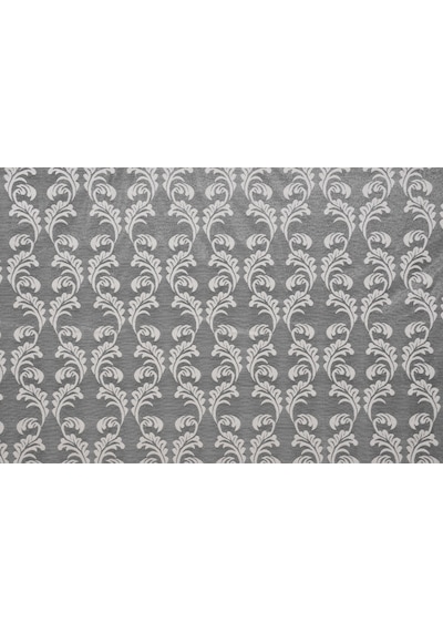 Sarmaşık Krem Dikilmiş Pileli Fon Perde 300x260 Cm