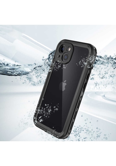 Apple Uyumlu iPhone 13 ​​​​​​Kılıf Su Geçirmez 1-1 Zırhlı Silikon Kapak