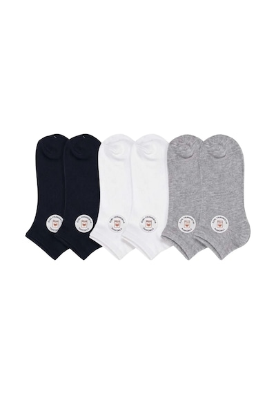 COJans Unisex Dikişsiz Patik Çorap 6'lı %85 Pamuklu Geri Dönüşüm İplikli, Nefes Alan Spor Çok Renkli COJans Unisex Dikişsiz Patik Çorap 6'lı %85 Pamuklu Geri Dönüşüm İplikli, Nefes Alan Spor Çok Renkli