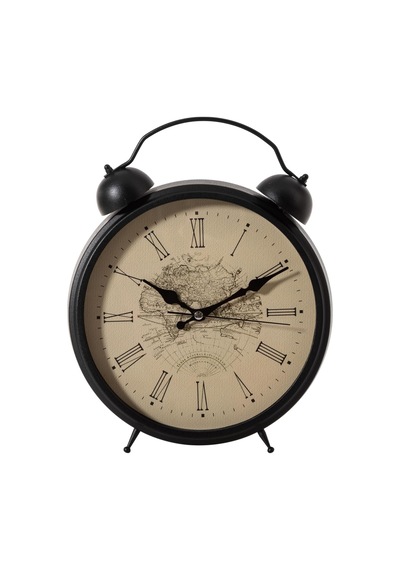 Map Metal Masa Saati 25cm Diğer