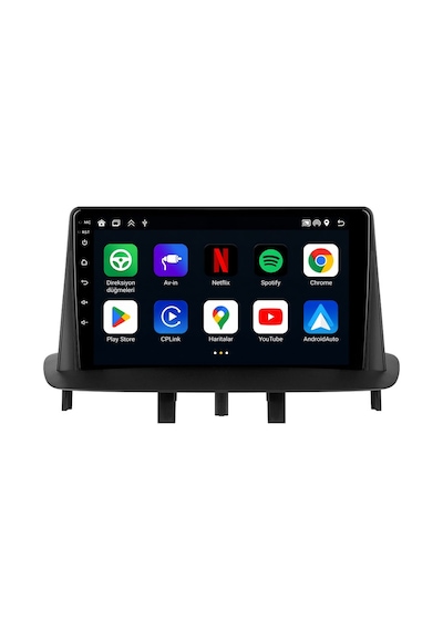Renault Megane 2009-2015 Android Multimedya Carplay Android Auto Navigasyon Kameralı 8gb Ram 64gb 9"