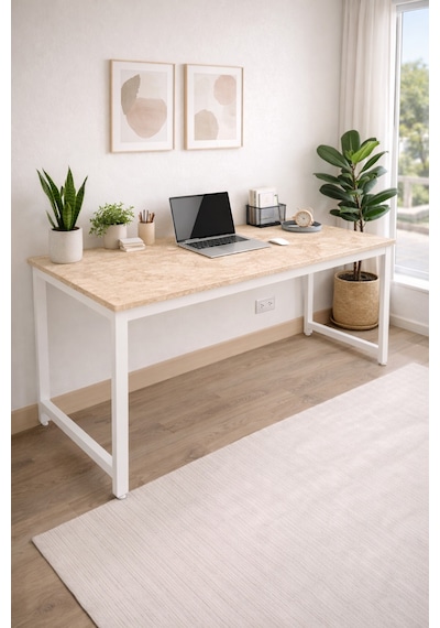 Merkür/beyaz 60 X 160 Cm Çalışma Masası, Bilgisayar Masası, Yemek Masası, Metal Ayaklı 160x60 Merkür/beyaz 60 X 160 Cm Çalışma Masası, Bilgisayar Masası, Yemek Masası, Metal Ayaklı 160x60