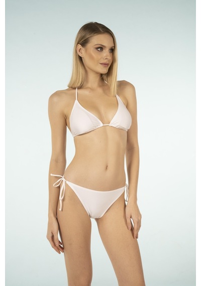 Estiva Üçgen İpli Bikini Takımı - Beyaz