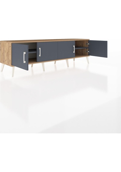 Hyperion Tv Ünitesi 2 Raflı 4 Kapaklı 176x44x51 Çam-antrasit/antrasit Antrasıt/antrasıt Hyperion Tv Ünitesi 2 Raflı 4 Kapaklı 176x44x51 Çam-antrasit/antrasit Antrasıt/antrasıt