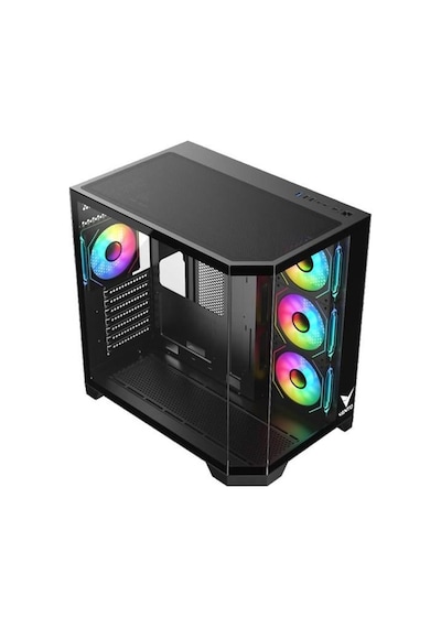 Vento 850w 80+ Bronze Vg4204fa Panoramik Gaming Mid-tower Pc Kasası Siyah