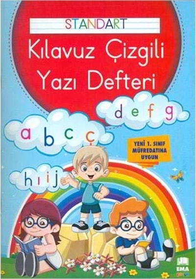 Ema Kitap Standart Çizgili Güzel Yazı Defteri A-4 Yeni Müfredat