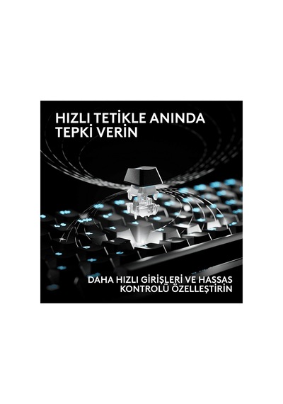 Logıtech G Pro X2 Rapid Tkl Kablolu Oyuncu Klavyesi Analog - Us Layout Siyah