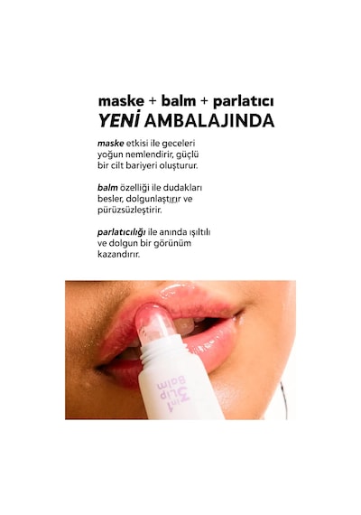 Cream Co. Onarıcı Besleyici Nemlendirici Dudak Bakımı 3in1 Lip Balm
