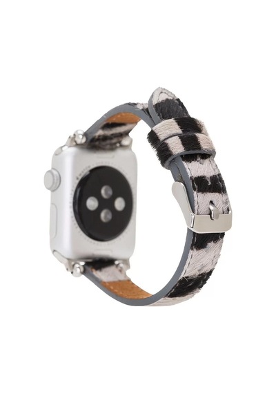 Apple Watch Uyumlu Deri Kordon 38-40-41mm Ferro Ze01n Diğer
