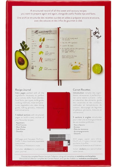 Moleskine Passion Recipe Yemek Defteri P0213 Çok Renkli