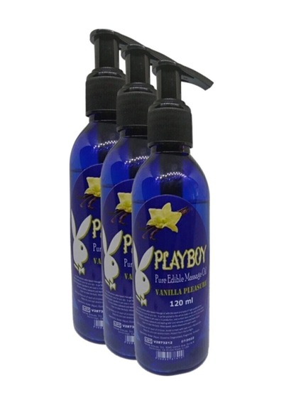 Pure Aromaterapi Massage Oil 120ml Vanilya Aromalı Masaj Yağı 3 Adet