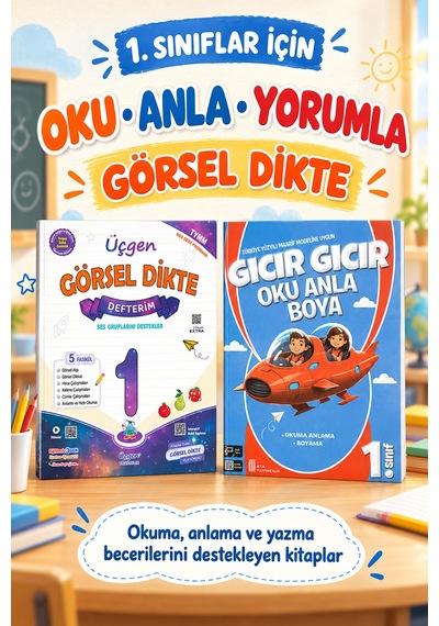 1. Sınıf Maarif Model Görsel Dikte Ve Oku Anla Boya
