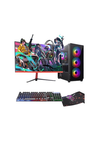 Ramtech FF6500 i5-6500 32 GB 240 GB SSD GTX1050Ti 23.6" Dos Curved Masaüstü Oyuncu Bilgisayarı