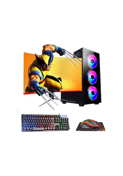 Ramtech Gaming RG505-069 R5-5500 32 GB 1 TB+256 GB SSD 4 GB RX550 23.6" Dos Masaüstü Bilgisayar
