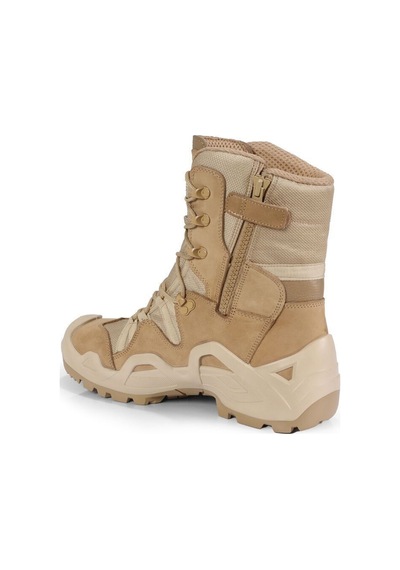 Quantum Sympatex Model Bej Çöl Su Geçirmez Tactical Outdoor Askeri Fermuarlı Nubuk Bot Bej