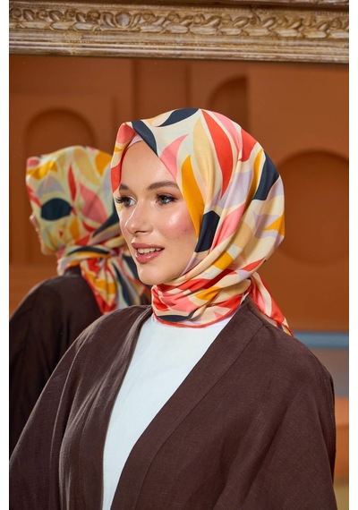 İpekhan Marrakech Soft Eşarp 1201-10 Çok Renkli