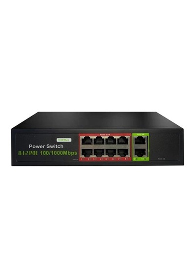 Uranıum Poe-g8002-96w 8 Port Gıgabıt + 2 Port Gıgabıt Rj45 Uplınk Poe Swıtch Realtek Chıpset 21959170