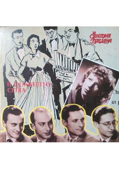 İl Quartetto Cetra - Il Quartetto Cetra , 1982 Lp Swing