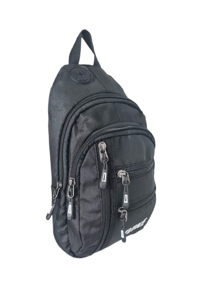 Anılbags Anıl Bags Keten Kumaş Siyah Ve Usb Çıkışlı, Askılı Çapraz Göğüs