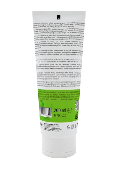 Yüz Peelingi C Vitaminli Ve Gözenek Sıkılaştırıcı Yeşil Çaylı Ve Bambulu 200ml Yüztemiz