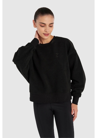 Hummel Kadın Sweatshirt Siyah 922014-2001 Hmllena Sharpa Sweatshırt 25kw61000373 W610094