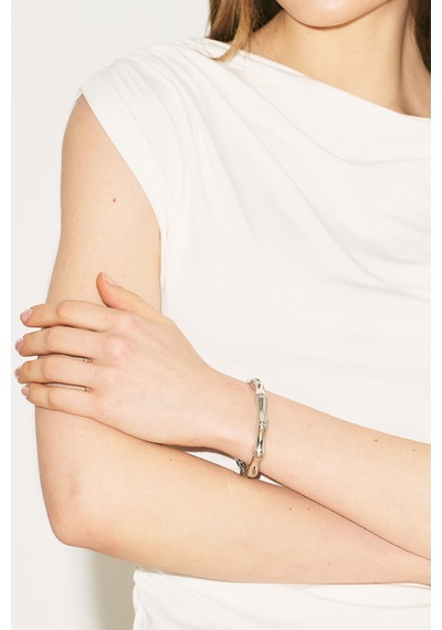 Bone Kelepçe Bileklik Gümüş Ss26blk00030-82