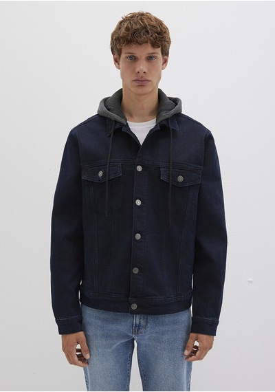Mavi - Brandon 90lar Mürekkep Mavisi Jean Ceket 0112808-90770 Lacivert
