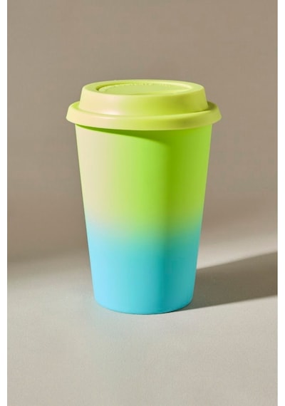 Karaca Soft Touch Travel Kupa 300 ml Sarı