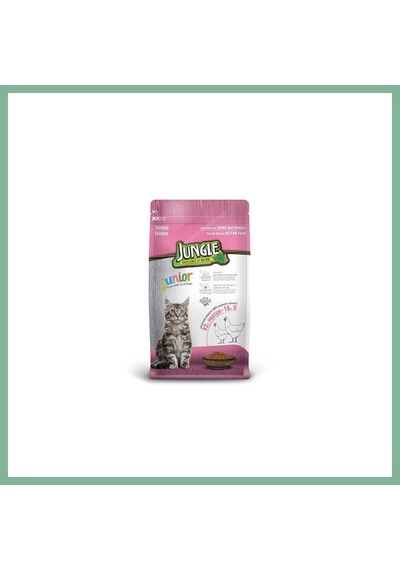 Jungle Yavru Kedi Maması Tavuklu 500 Gr 1 Adet Bsk2026