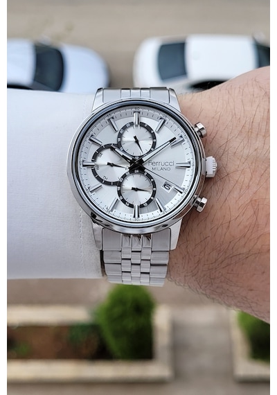 Ferrucci Fcgnct520 Erkek Kol Saati Gümüş