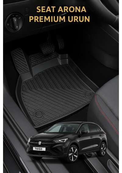 Seat Arona 2017+uyumlu 3d Oto Paspas Premium