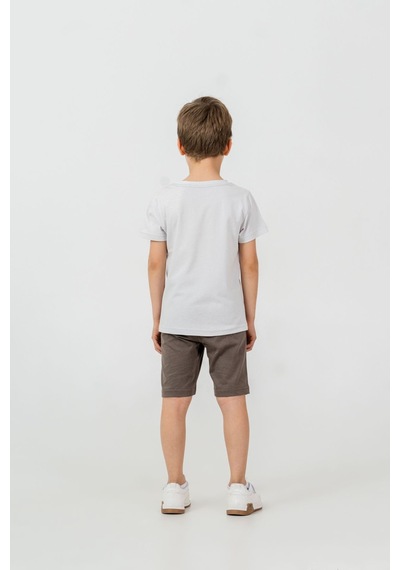 U.s. Polo Assn Kids U.s Polo Assn Erkek Çocuk Kahverengi Bermuda Takım Us2472-c-v2 Vizon