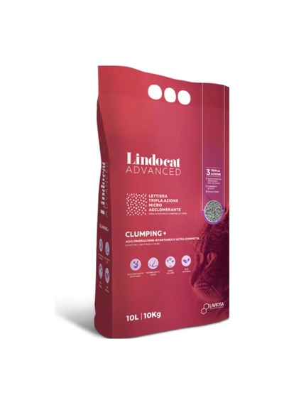 Lindo Cat Lindocat Advanced Clumping Plus Kokusuz Kedi Kumu 10 L