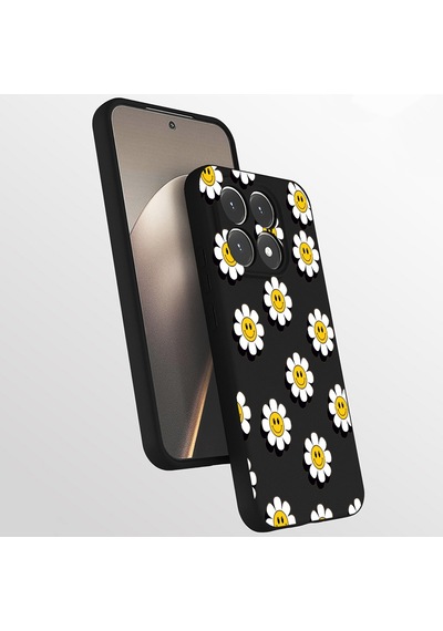 Xiaomi Mi 15t Pro İle Uyumlu Premier Kalite Özel Üretim Baskılı Silikon Telefon Kılıfı Bc 7 Siyah