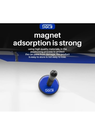 Sgcb Ppf Folyo Tutucu Saplı Magnet - 6,2 Cm X 4,3 Cm - Mıknatıslı