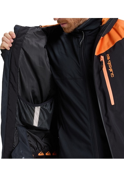 Quıksılver Quiksilver Titano Jk Erkek Kahverengi Snowboard Ceketi Cmd0 Taba