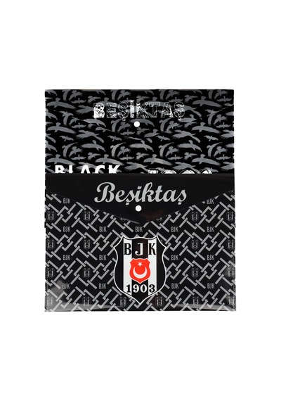 "dekomus Cep Defteri Hediyeli" Yeni Sezon Lisanslı Beşiktaş 2'li Çıtçıtlı Dosya Bej