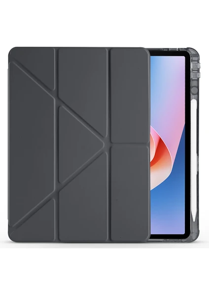 Xiaomi Pad 2 11 Inç 2025 Uyumlu Katlanabilir Kalemlikli Standlı Uyku Modlu Akıllı Tablet Kılıfı Arka Kapak Xiaomi Pad 2 11 Inç 2025 Uyumlu Katlanabilir Kalemlikli Standlı Uyku Modlu Akıllı Tablet Kılıfı Arka Kapak