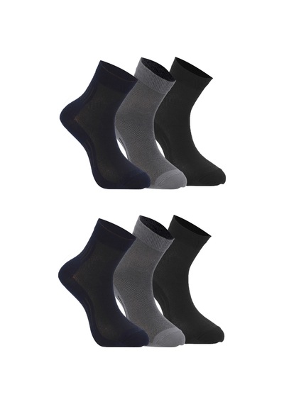 Slazenger Jacob 6 Lı Set Erkek Karışık Çorap Karışık