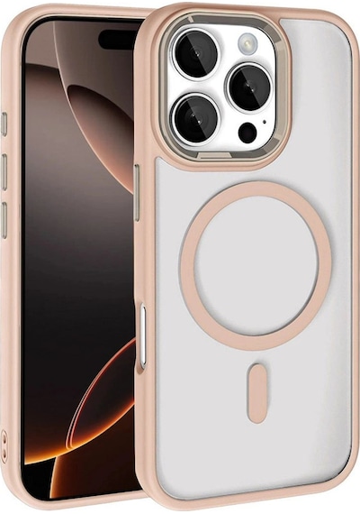 Joko Apple iPhone Uyumlu   16 Pro Max Terea Magsafe Kapak - Gold