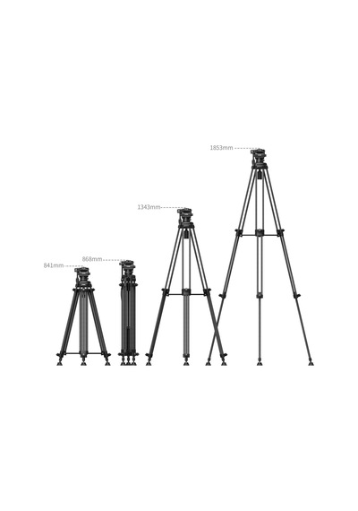 Smallrig 5441 Ad14 Profesyonel Karbon Fiber Video Tripod