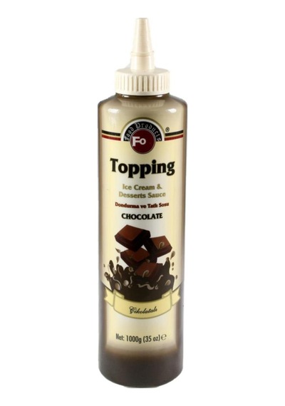 Topping Çikolatalı Sos 1000gr