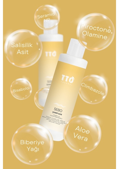 Tto Thermal Sebo Şampuan 250 Ml – Onarıcı ve Yoğun Nemlendiricili Kepek ve Egzama Karşıtı