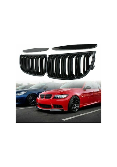 Bmw E90 Sedan Ön Panjur Izgara Piano Black 2005-2008