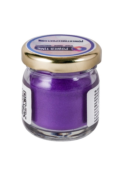 Sedefli Metalik Toz Pigment Boya / Menekşe Mor / Epoksi Için