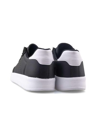 Nesilshoes Darkstep 158 Siyah Beyaz Günlük Erkek Spor Ayakkabı Siyah&beyaz