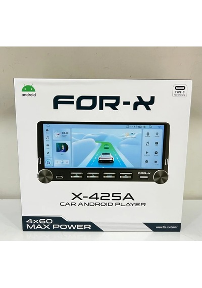 Foxus For-x X-425a Tek Din Android Multimedya Her Araç Uyumlu 2/32 Carplay Diğer