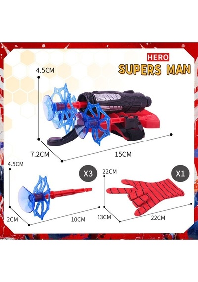 Gkcx Spiderman Ağ Atıcısı Eldiven New Desng 1017785